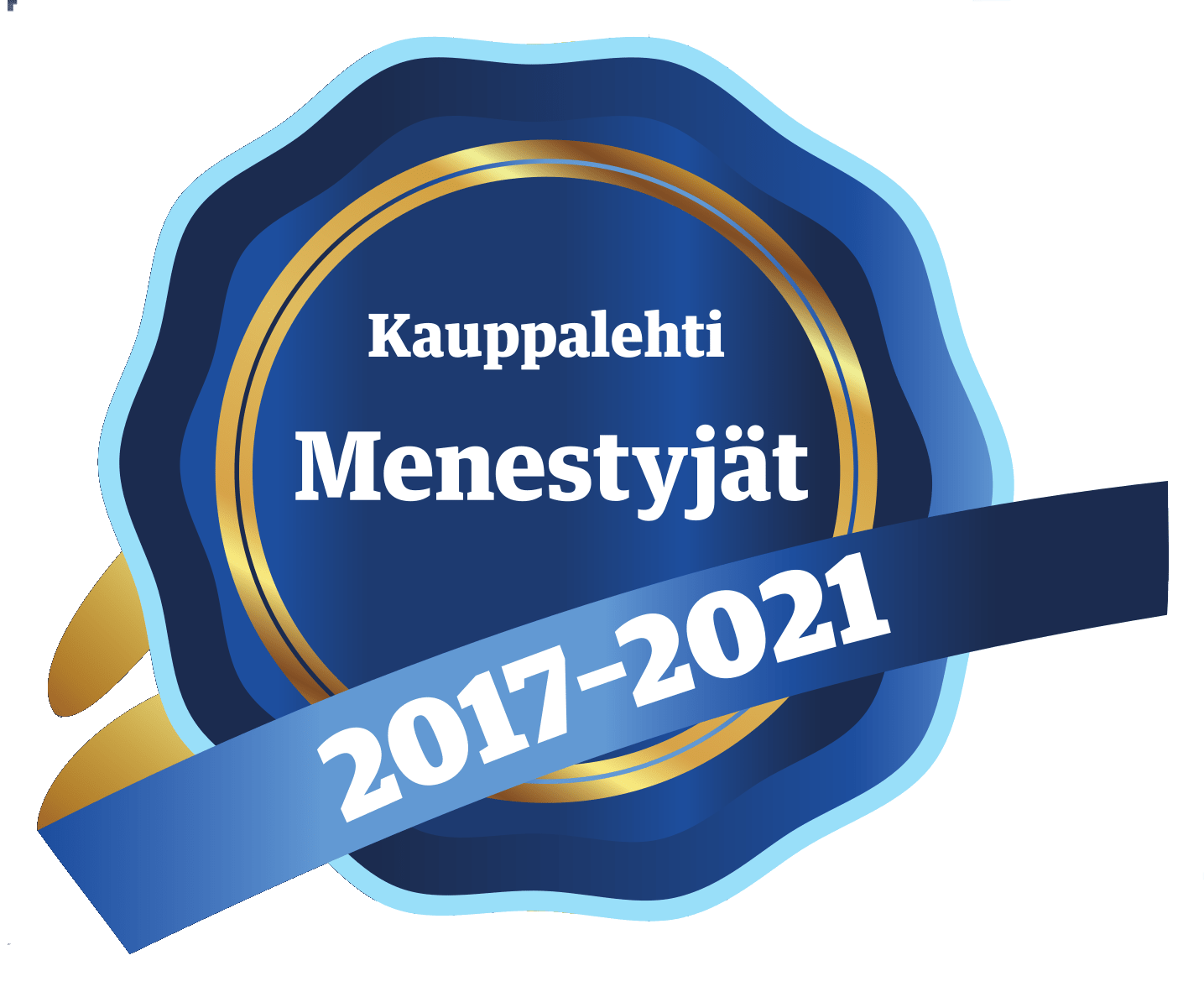 Menestyjäyritys logo